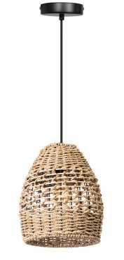 ETH Lara - hanglamp - Ø 23 x 200 cm - bruin