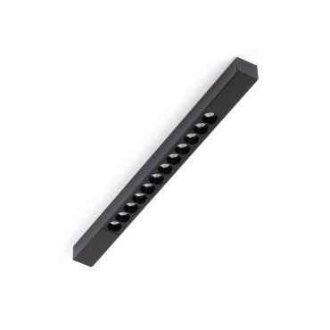 Faro Neso Slim Point 12L - armatuur voor magnetische rail - 30,5 x 2,25 x 1,85 cm - 12W LED incl. - zwart