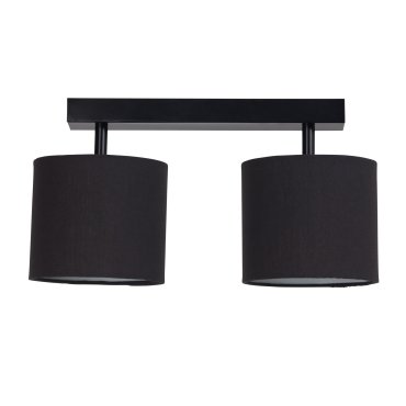 SHOWROOMMODEL - Brilliant Sandra - plafondverlichting - 34,5 x 19 x 27 cm -  zwart