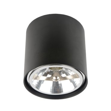 Zuma Line Box - opbouwspot - 12 cm - zwart