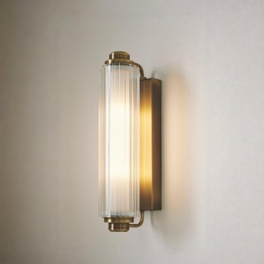 Nordlux Nimal - wandlamp - 7,8 x 12,5 x 35 cm - IP44 - goud