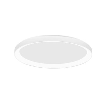 Nova Luce Pertino - plafondverlichting - Ø 58 x 6 cm - 48W dimbare LED incl. - zandwit