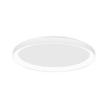 Nova Luce Pertino - plafondverlichting - Ø 48 x 6 cm - 38W dimbare LED incl. - zandwit
