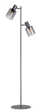 ETH Sledge Glass - vloerlamp - Ø 30 x 147,2 cm - gerookt