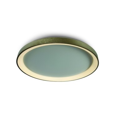 ONE Light LED Decorative - plafondverlichting - Ø 58 x 5,7 cm - 48W LED incl. - geborsteld goud