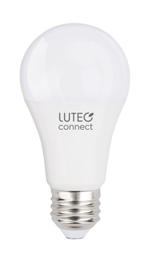 Lutec Smart LED lamp - Lutec Connect - Ø 6 x 11,8 cm - E27 - 9,2W - dimfunctie en instelbare lichtkleur via app - RGB+W
