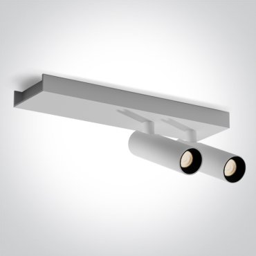 ONE Light Wall &amp; Ceiling LED - opbouwspot 2L - 25 x 7 x 10 cm - 2 x 5W LED incl. - wit