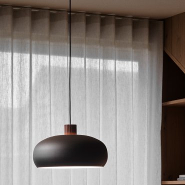 Design For The People Aurelio - hanglamp - Ø 42 x 328,5 cm - zwart