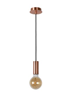 SHOWROOMMODEL - Lucide Droopy - hanglamp - Ø 4,5 x 151 cm - 4W dimbare LED incl. - koper