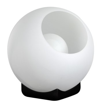 ETH Orb Opal - tafellamp - Ø 30 x 36 cm - zwart en wit