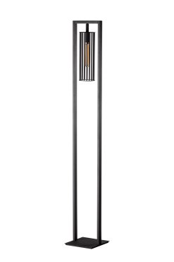 ETH Birdy - vloerlamp - Ø 21 x 140 cm - zwart