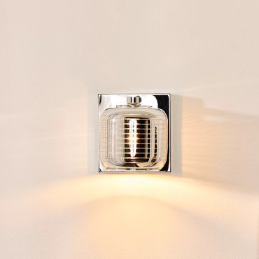 Lucide Eryn - wandverlichting - 14 x 12 x 13 cm - chroom