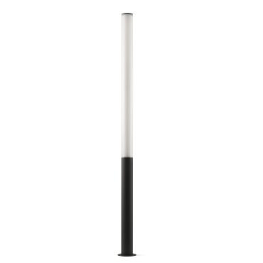 Faro Tura - tuinpaal - Ø 16 x 205 cm - 48W LED incl. - IP65 - donkergrijs