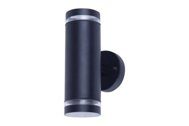 Integral LED Beijing - buiten wandlamp - 7,3 x 10,9 x 17,2 cm - IP65 - zwart