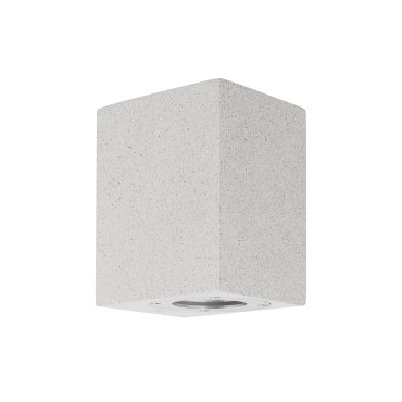 Nova Luce Fuento - buiten wandverlichting - 8,6 x 10 x 12 cm - IP65 - wit