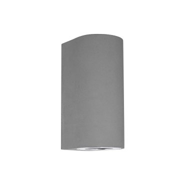 Nova Luce Lido - buiten wandverlichting - 8,6 x 10 x 18 cm - IP65 - grijs