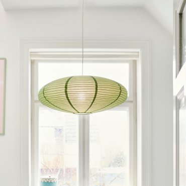 Nordlux Villo - papieren lampenkap zonder pendel - Ø 60 x 24 cm - groen