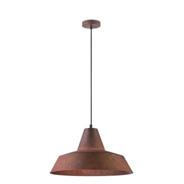 VK Lighting Sosta - hanglamp - Ø 30 x 121 cm - roestbruin