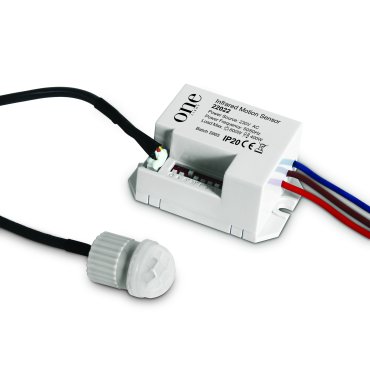 ONE Light - infrarood sensor - 37 x 55 x 25 cm - zwart