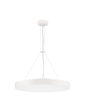 Nova Luce Perfect Profile - hanglamp op afstandsbediening  (incl.) - Ø 60 x 120 cm - 40W dimbare LED incl. - 2700K-6000K - wit