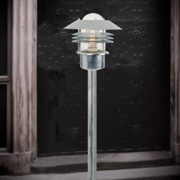 Nordlux Vejers - tuinpaal - Ø 22 x 92 cm - IP54 - gegalvaniseerd staal
