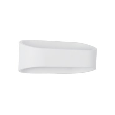 Nova Luce Mile - buiten wandverlichting - 18 x 11,5 x 7,5 cm - 9W LED incl. - IP54 - wit