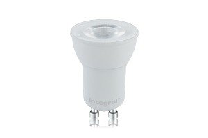 Integral LED-spot - Ø 3,5 x 4,8 cm - GU10 (mini) - 3,6W dimbaar - 2700K - wit