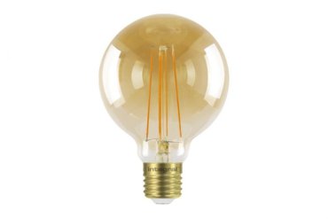 Integral LED lamp - Ø 9,5 x 14 cm - 5W dimbaar - 1800K - amber