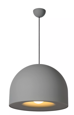 Lucide Akron - hanglamp - Ø 50 x 240 cm - grijs