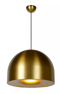 Lucide Akron - hanglamp - Ø 50 x 240 cm - mat goud/messing
