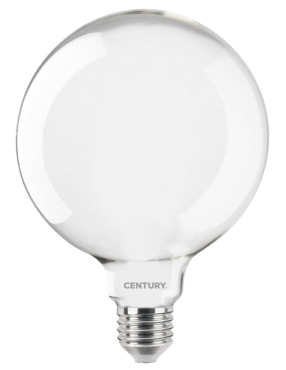 Century Italia LED filament lamp - Ø 12,5 x 17 cm - E27 - 11W niet dimbaar - 3000K - opaal