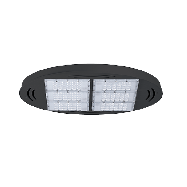 Elmark Veca - High bay - Ø 46 x 17 cm - 200W LED incl. - IP65 - donkergrijs