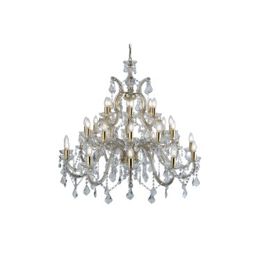 Searchlight Marie Therese - luster - Ø 98 x 150 cm - goud