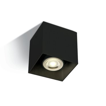 ONE Light GU10 &amp; G9 Ceiling Lights - opbouwspot 1L - 8 x 8 x 9 cm - zwart