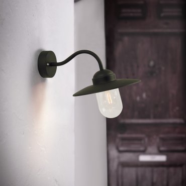 Nordlux Luxembourg - buiten wandverlichting - 26 x 27 cm - IP54 - zwart