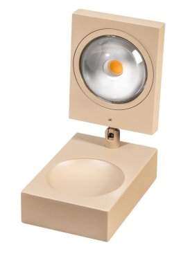 ETH Jake Cube - tafellamp - 8 x 12 x 15 cm - 3 stappen dimbaar - 10W LED incl. - zand