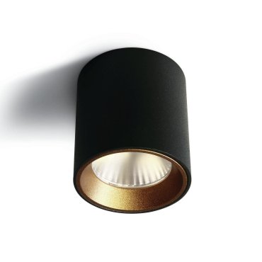 SHOWROOMMODEL - ONE Light Chill Out LED Cylinders - opbouwspot 1L - Ø 6 x 6,5 cm - 7W dimbare LED incl. - zwart