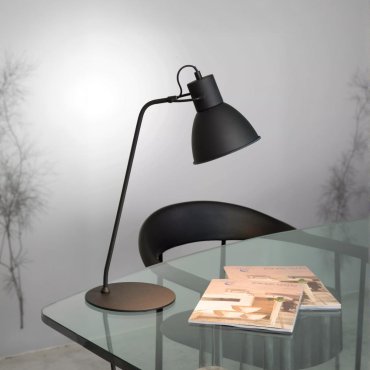 Lucide Shadi - bureaulamp - 20 x 40 x 50 cm - zwart