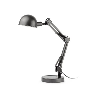 Faro Baobab - bureaulamp - 34 x 16 x 49 cm - grijs