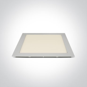 ONE Light Square Recessed Panel CCT V - inbouw plafondverlichting - 30 x 30 x 2,2 cm - 30W LED incl. - wit