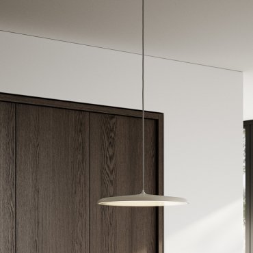 Design for the People Artist 40 - hanglamp - Ø 40 x 306 cm - 25W dimbare LED incl. - beige