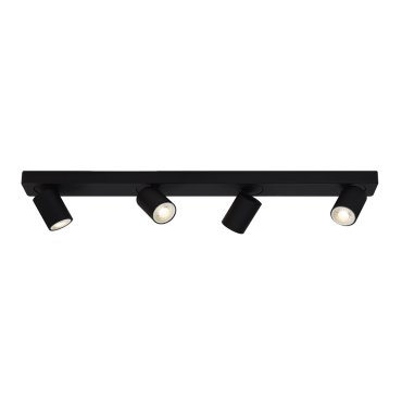 Projectlight Phoebe - opbouwspot 4L - 76 x 7 x 11 cm - zwart