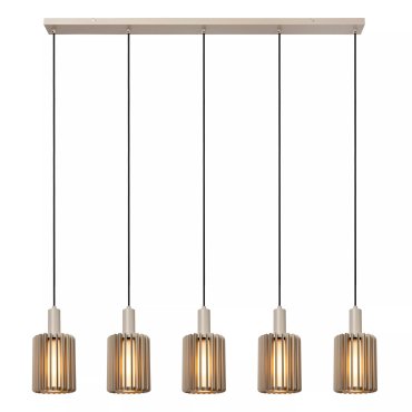 Lucide Lambres - hanglamp - 164 x 15 x 164 cm - taupe