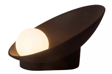 Lucide Raynell - tafellamp - 23,5 x 26,2 x 15,3 cm - 6W dimbare LED incl. - zwart