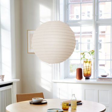 Nordlux Riso - papieren lampenkap zonder pendel - Ø 48  cm - wit