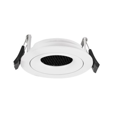 Nova Luce Cadmo - inbouwspot - Ø 90 mm, Ø 82 mm inbouwmaat - wit