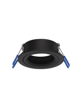 Nova Luce Hap - inbouwspot - Ø 70 mm, inbouwmaat Ø 60 mm - zwart