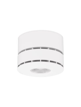 Nova Luce Lot - opbouwspot - Ø 10 x 7 cm - 15W LED incl. - wit