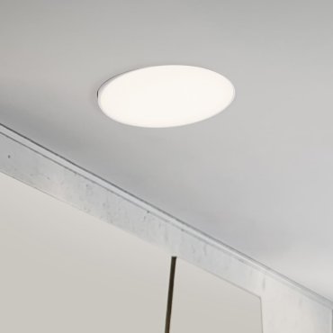 Nova Luce Perfect Profile Trimless - inbouwspot - Ø 640 mm, 670 mm inbouwmaat - 40W dimbare LED incl. - 3000K - wit
