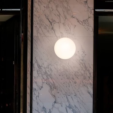 Nova Luce Ali - buiten wand- en plafondlamp - Ø 17,5 x 13 cm - 6W LED incl. - IP65 - donker antraciet